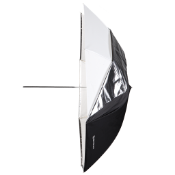 Umbrella Shallow White/Translucent 85cm ( 33")