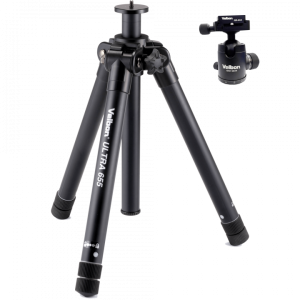 Combo chân máy Velbon Ultra 655A + BallHead Velbon QHD-G6AS