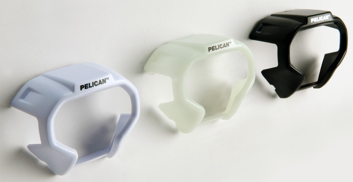 pelican-white-black-glow-dark-led-headlamp 2780 Headlamp